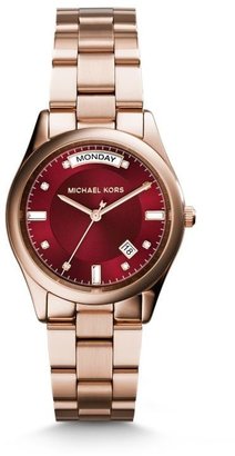 Michael Kors Colette Rose Gold-Tone Watch