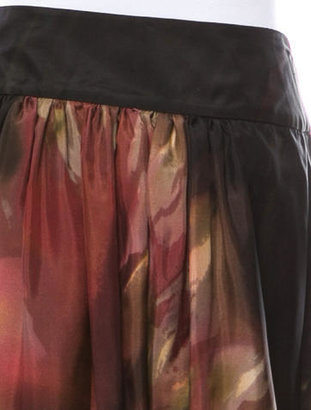Magaschoni Printed Skirt