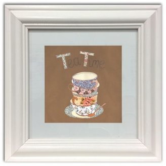 Graham & Brown Beige Tea For Two Framed Wall art