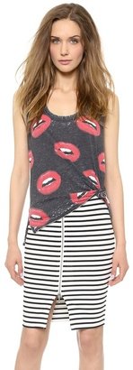 Chaser Red Lips Tank