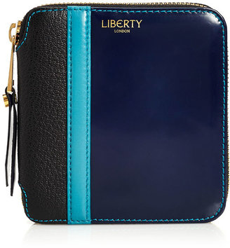 Liberty of London Designs Liberty London Navy Patent Leather Small Wallet