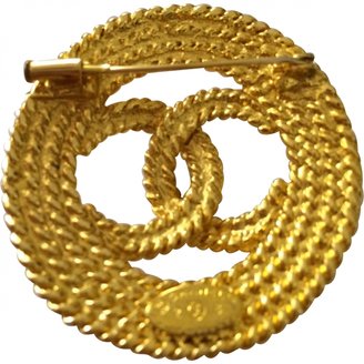 Chanel Gold Brooch
