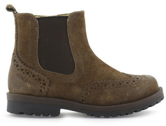 Pom D'Api brown used leather boots