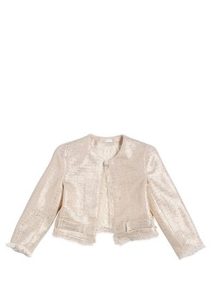 Miss Grant - Coated Cotton Tweed Jacket