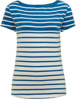 House of Fraser Dickins & Jones Ladies short sleeved stripe jersey t-shirt