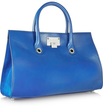 Jimmy Choo Riley leather and suede tote