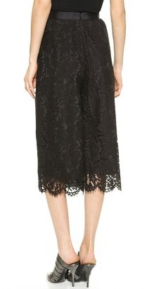Whistles Allover Lace Culotte Pants