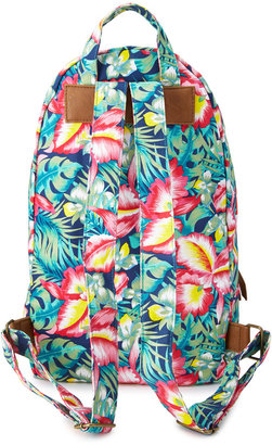 Forever 21 Island Girl Canvas Backpack