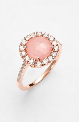 Suzanne Kalan Round Sapphire Bezel Ring