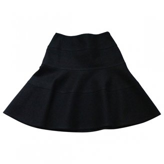 Alaia Black Cotton Skirt