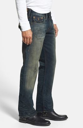 True Religion 'Ricky' Relaxed Straight Leg Jeans (Rough Road)