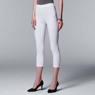 vera wang jean leggings