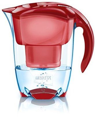 Brita Elemaris Water Filter Jug - 2.4 L, Red
