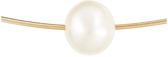 Loren Stewart Women's White Pearl & Yellow Gold Wire Choker