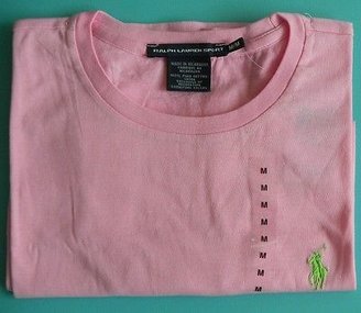 Polo Ralph Lauren Pony logo CREW NECK Short Sleeve PIMA COTTON TEE Shirt Women