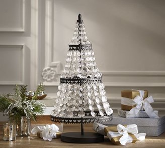 Pottery Barn Faceted Crystal Tree