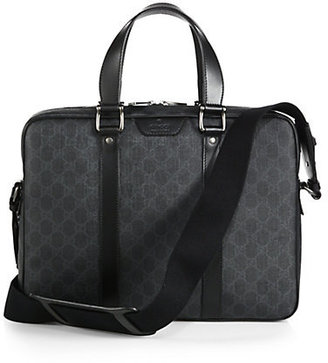 Gucci GG Supreme Canvas Briefcase