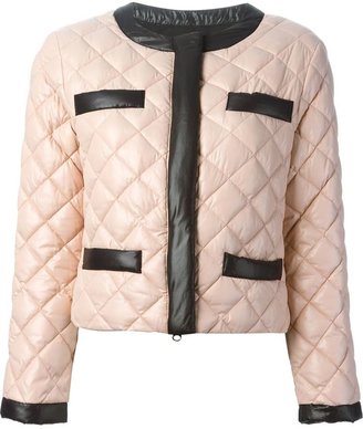 Moschino Cheap & Chic cropped quilted jacket