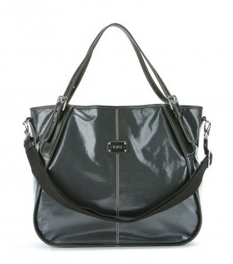 Tod's G-line Coated Tote With Leather Handles