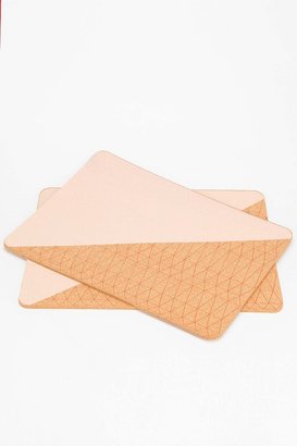 Urban Outfitters Graphic Line Placemat Set