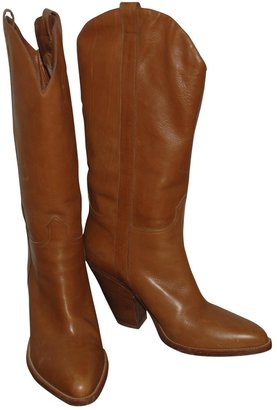 Sartore Brown Leather Boots