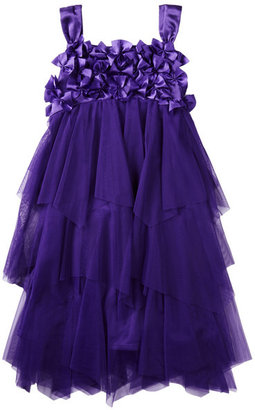 Biscotti Fan Applique Dress (Little Girls & Big Girls)