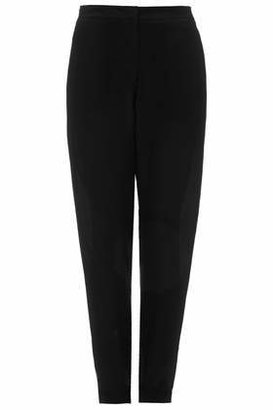 Topshop Womens Luxe Silk Joggers by Boutique - Black