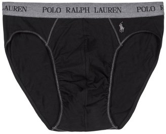 Polo Ralph Lauren Black stretch cotton briefs