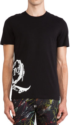 McQ MG Etched Logo SS Crew Tee