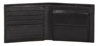 Ben Sherman Black embossed dogtooth leather wallet