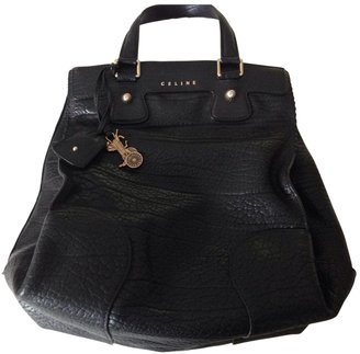 Celine Black Leather Handbag
