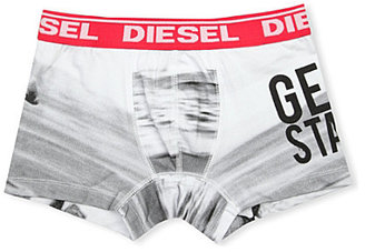 Diesel Graphic-print stretch-cotton boxer shorts 4-16 years - for Men