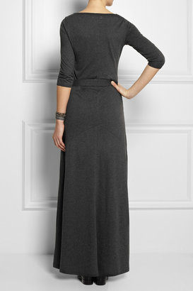 Chinti and Parker Cotton and modal-blend jersey maxi dress