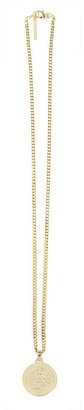 Givenchy Small medallion necklace in gold-tone metal