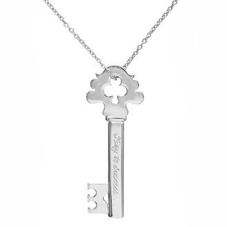 'Key To Success' Sterling Silver Necklace