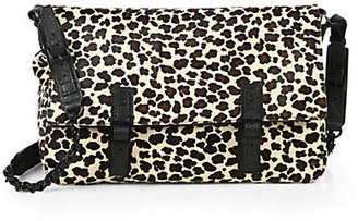 Alice + Olivia Handbags, Leopard-Print Calf Hair Scarlet Messenger Bag