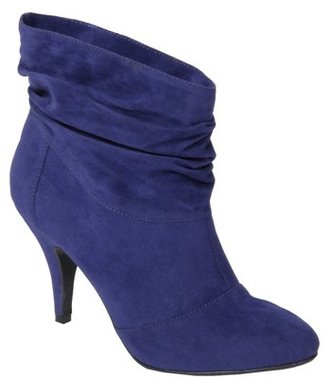Journee Collection Womens Faux Suede Slouchy Ankle Boot