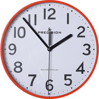 Living Red Precision Radio Controlled Wall Clock.