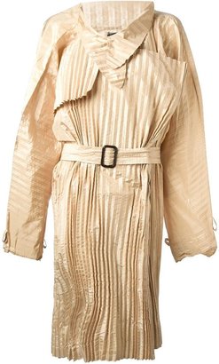 Jean Paul Gaultier Vintage pleated light coat