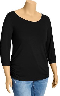 Old Navy Women's Plus Side-Shirred Tees