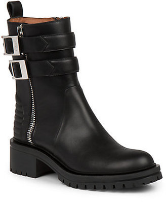 Givenchy Nidra Leather Ankle Boots