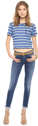 Gold Sign Lure Skinny Jeans