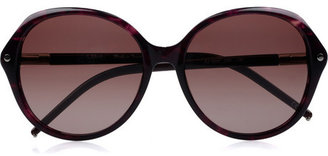 Chloé Round-frame acetate sunglasses