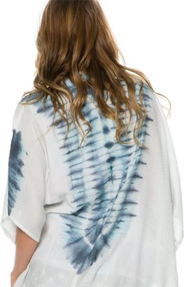 Roxy Canyon Woven Open Front Top