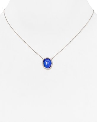 Nadri Sterling Silver & Tanzanite Small Pendant Necklace, 16 - Bloomingdale's Exclusive