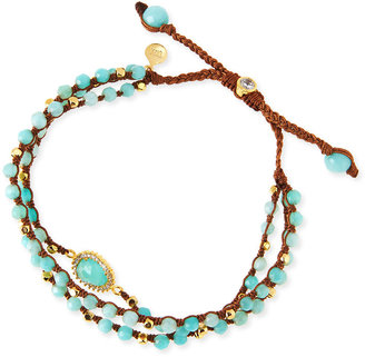 Tai 3-Strand Amazonite Beaded Bracelet