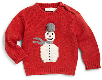 Stella McCartney Infant's Organic Cotton Snowman Sweater