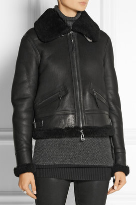 Belstaff Tilda shearling-lined leather jacket