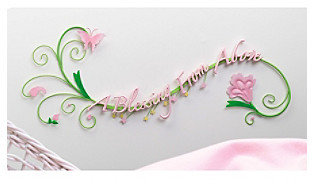 Lillian Rose® Painted Metal "Blessing" Wall Decoration