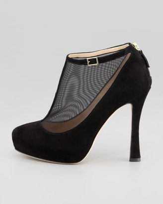 Kate Spade Neveah Mesh T-Strap Bootie